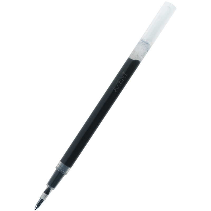 Стержень гелевий Axent AGR1115-01-A, 126 мм, 1,0 мм, чорний